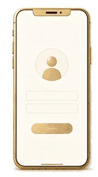 スマートフォンの登録画面